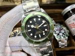 Perfect Replica Tudor Black Bay 41mm Watch - Swiss 2836 Green Bezel Black Face 904L Oyster Band 
